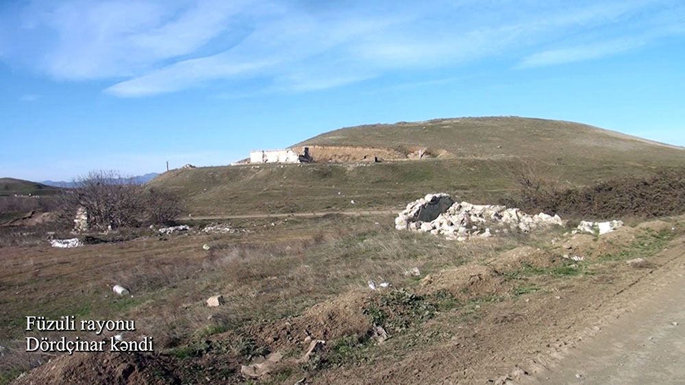 Füzuli rayonunun Dördçinar kəndi (FOTO/VİDEO)