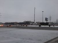 В Баку выпал первый снег (ФОТО)