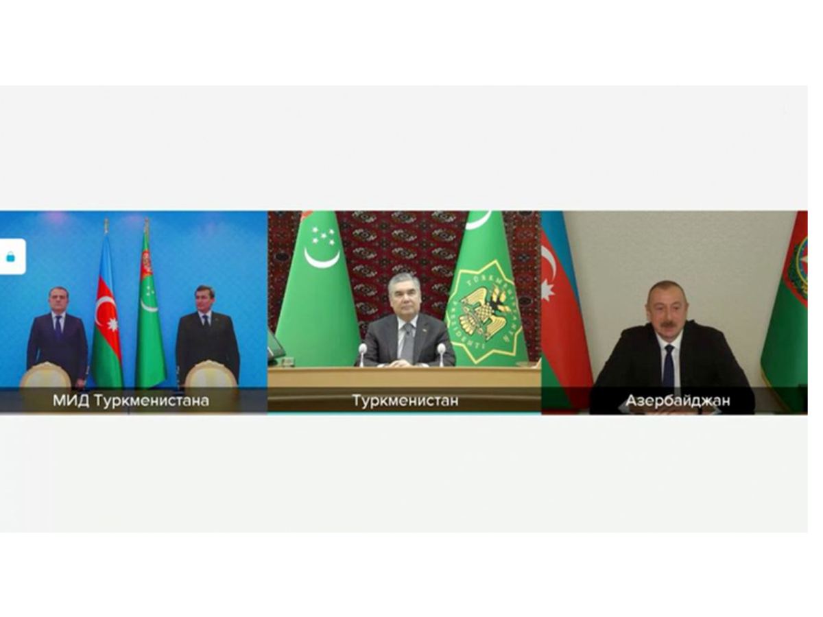 Подписание меморандума знаменует собой принципиально новый этап в энергетическом сотрудничестве Туркменистана и Азербайджана на Каспии - Бердымухамедов