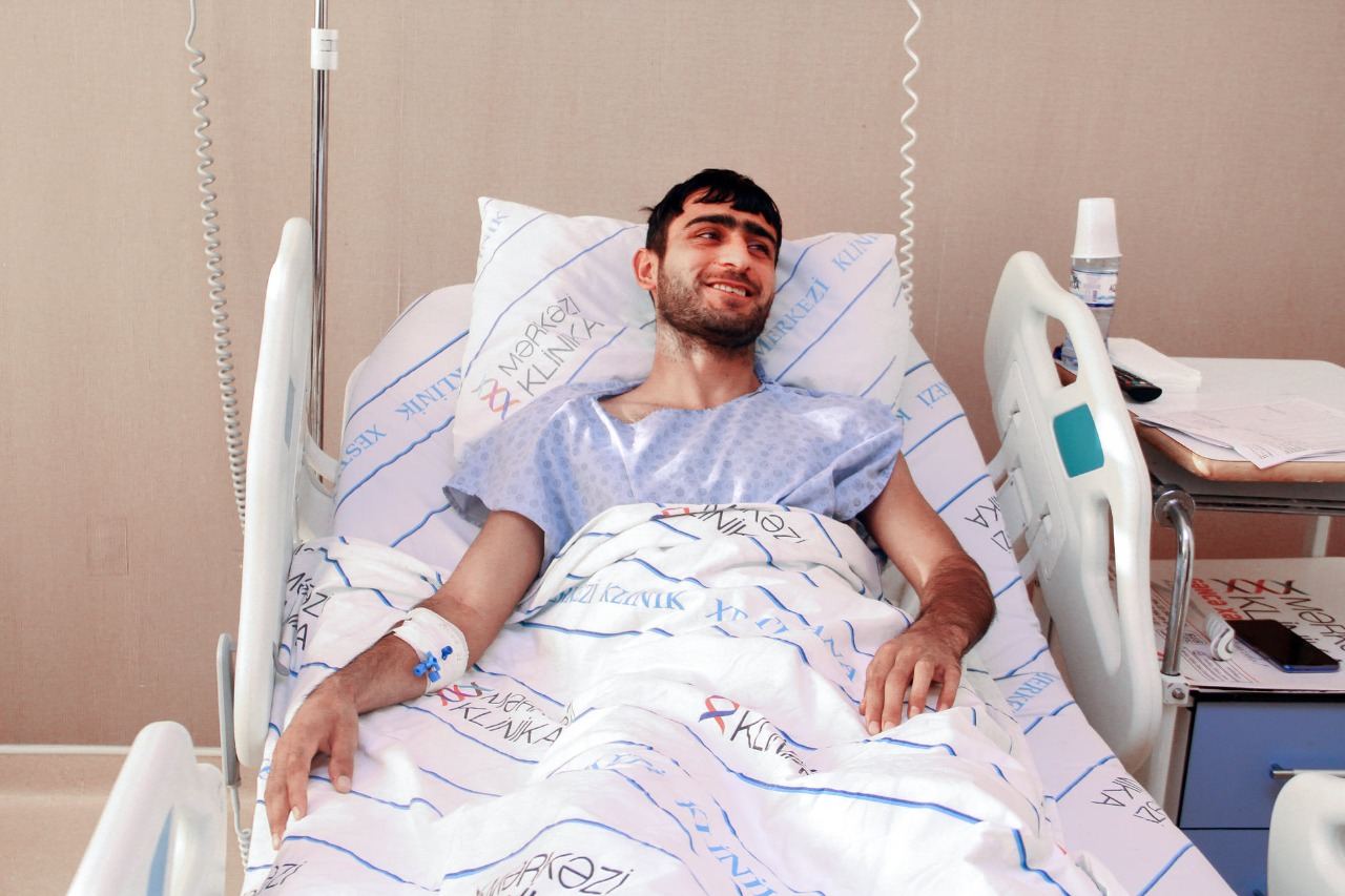 Фонд “YAŞAT” организовал медобследование раненых и членов семей шехидов (ФОТО)