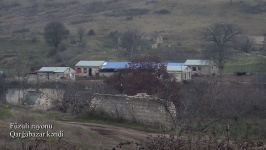 Azerbaijan shows footage from Gargabazar village of Fuzuli district (PHOTO/VIDEO)
