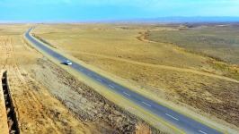 Завершены ремонтно-строительные работы на дорогах Самухского района Азербайджана  (ФОТО)