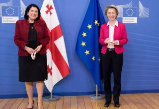 Саломе Зурабишвили встретилась с президентом Еврокомиссии