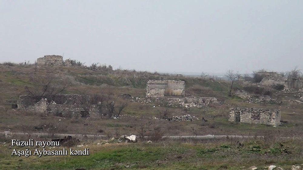 Azerbaijan shows footage from Ashaghi Aybasanli village of Fuzuli district (PHOTO/VIDEO)