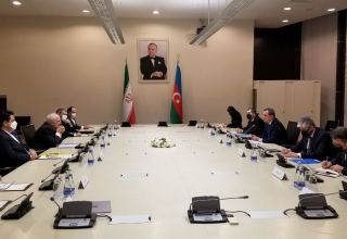 Azerbaijani FM receives Iranian counterpart (PHOTO/VIDEO)