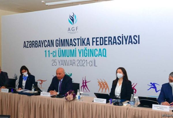 Состоялось общее собрание и заседание исполкома Федерации гимнастики Азербайджана (ФОТО)