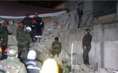 Body of one person recovered from rubble of destroyed house in Azerbaijan's Khirdalan (PHOTO/VIDEO) (UPDATE)
