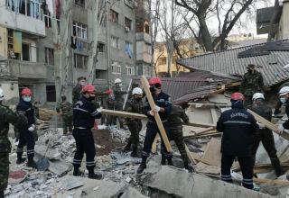 МЧС Азербайджана завершил поисково-спасательные работы на месте взрыва в Хырдалане