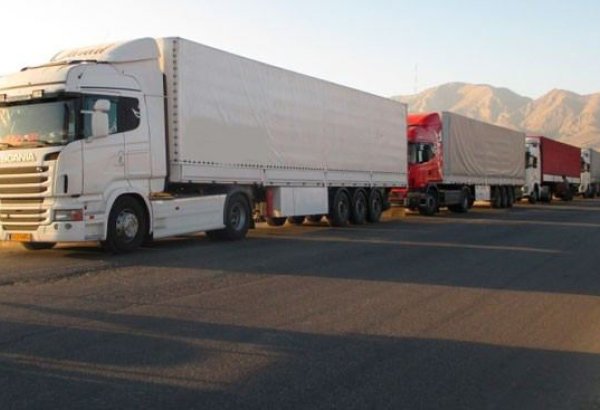 Cargo transportation by trucks in Iran increases