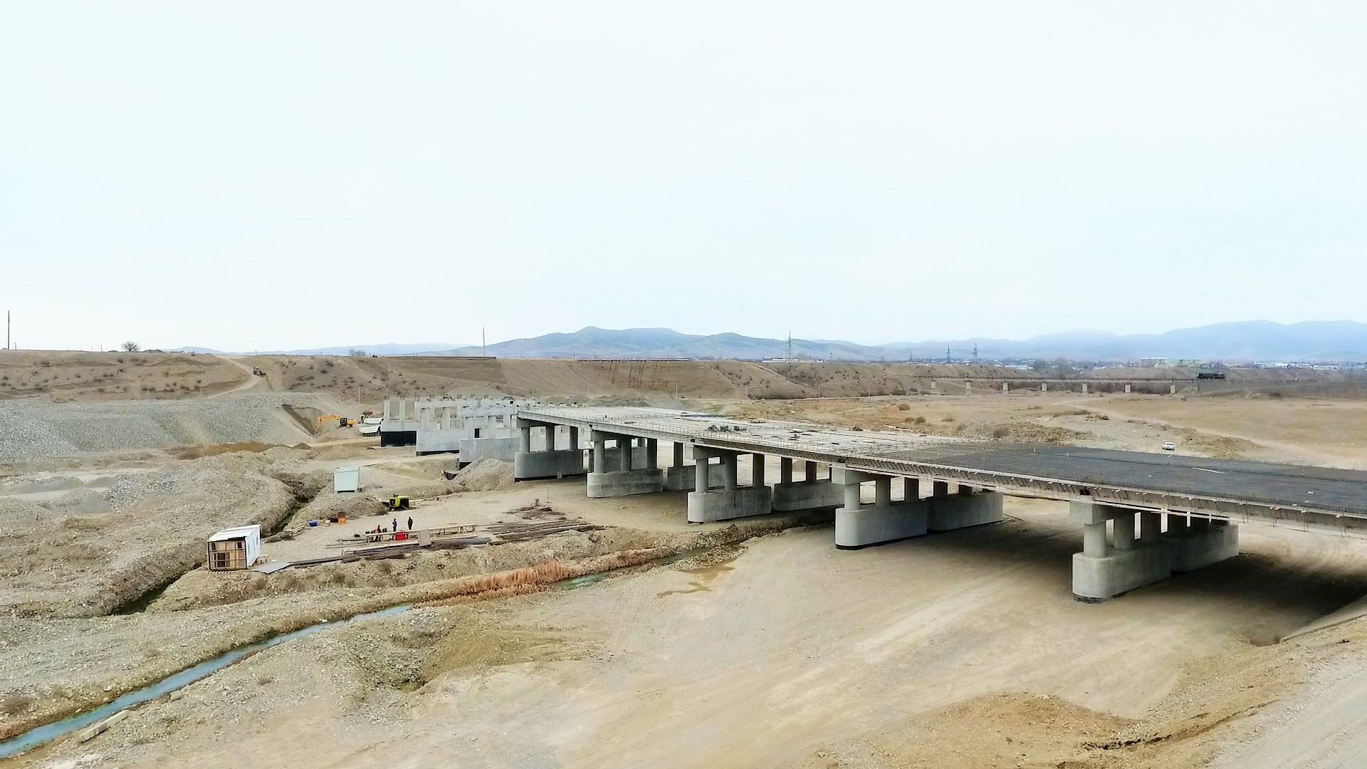 Усовершенствован один из участков автомагистрали Баку - граница с Грузией (ФОТО)