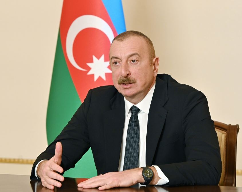 When we launched satellites into orbit, some people asked why this was necessary - President Aliyev