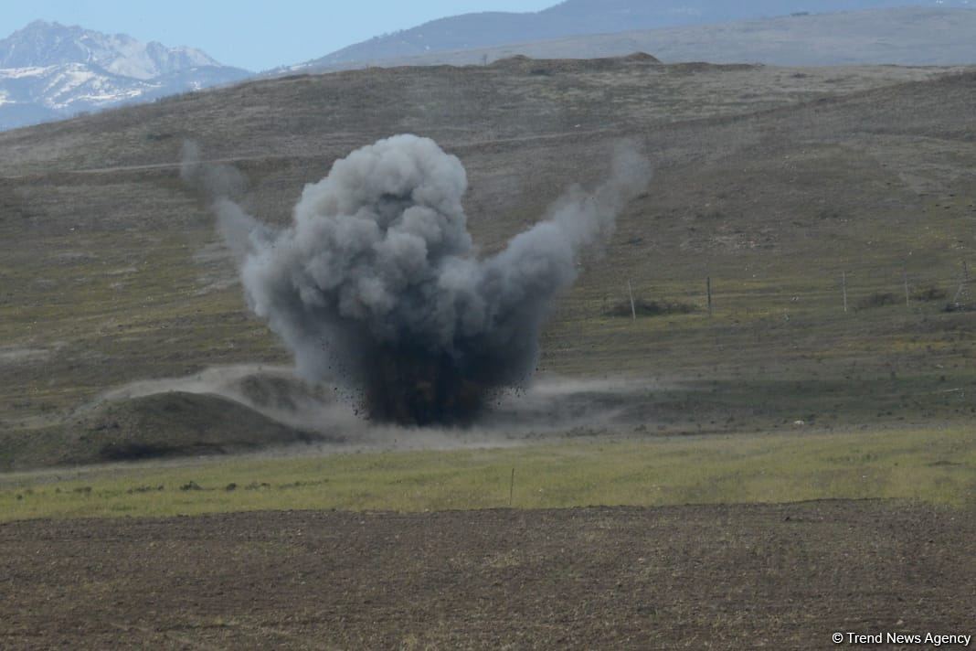 Mine explosion takes place in Azerbaijan's Jabrayil district