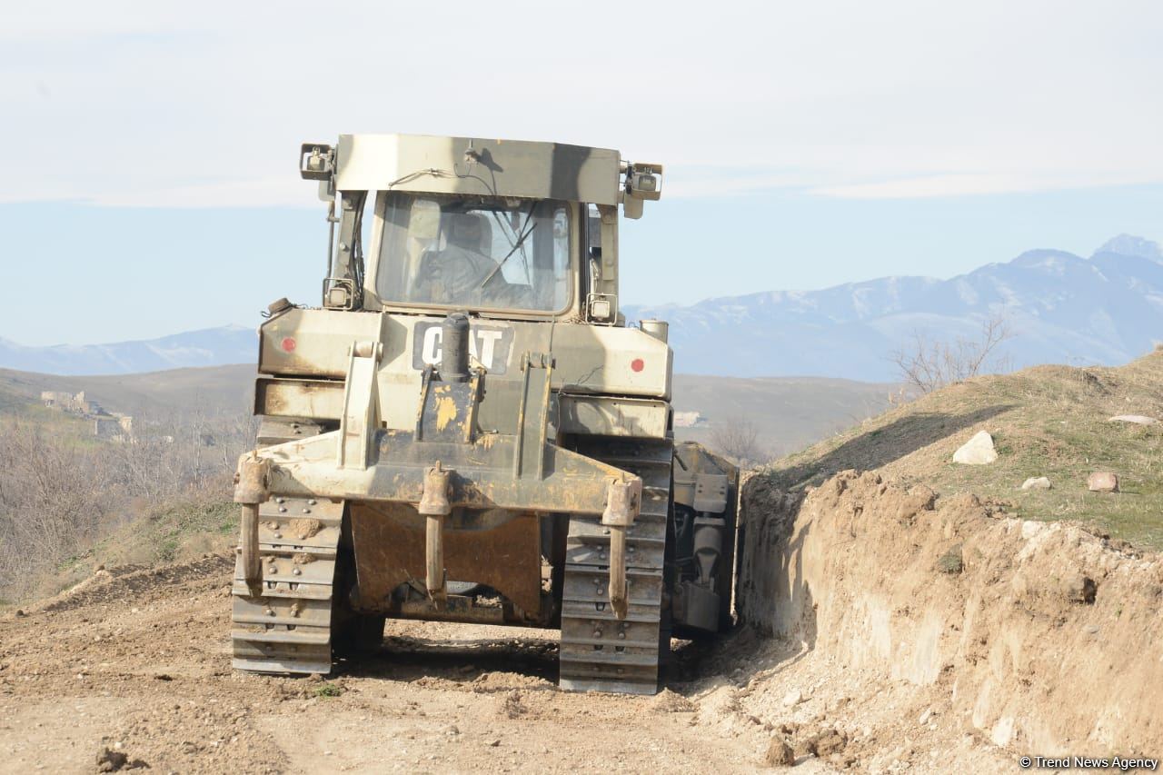 Clearing of mines, unexploded ordnance continuing in Azerbaijan's liberated Fuzuli district (PHOTO/VİDEO)
