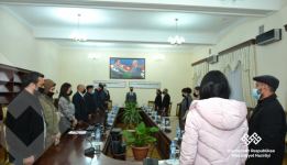 В Баку состоялась встреча с семьями работников культуры, ставших шехидами (ФОТО)