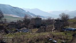 Azerbaijan shows footage from Zerger village of Fuzuli district (PHOTO/VIDEO)