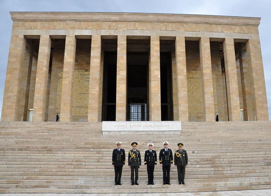 Делегация ВМС Азербайджана посетила Турцию (ФОТО)