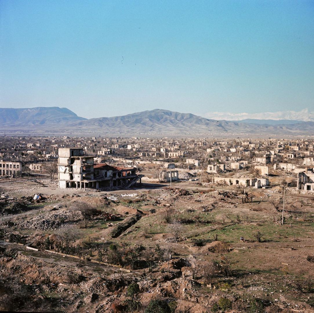 Azerbaijani Agdam city stands in ruins after occupation by Armenian forces - National Geographic (PHOTO)