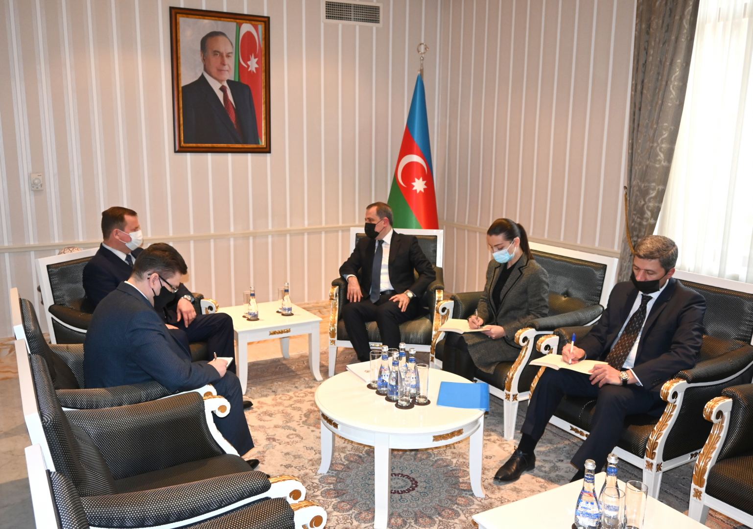 Azerbaijani FM receives newly appointed Belarusian ambassador (PHOTO)