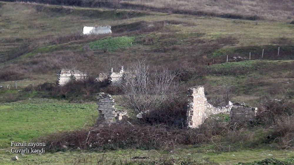 Füzuli rayonunun Cuvarlı kəndi (FOTO/VİDEO)