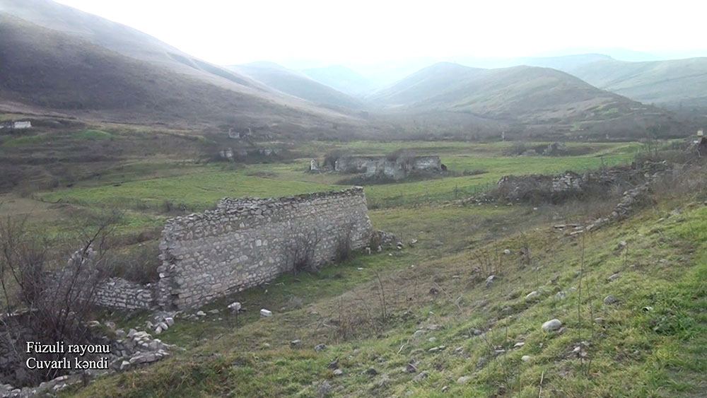 Füzuli rayonunun Cuvarlı kəndi (FOTO/VİDEO)