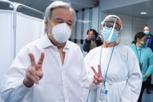 UN Secretary General Antonio Guterres inoculated against novel coronavirus (PHOTO)
