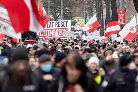 Thousands protest in Vienna as far-right march on COVID measures banned