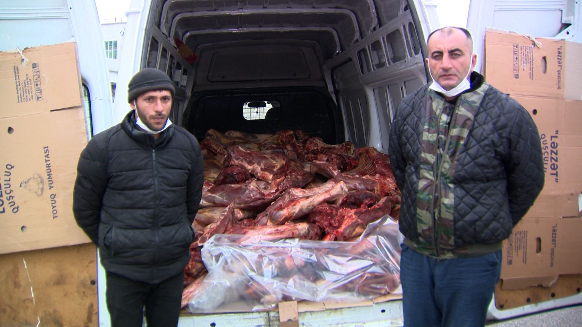 10 ton at və ölü mal əti satanlar saxlanılıb (FOTO/VİDEO)