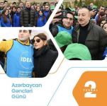 First Vice-President Mehriban Aliyeva congratulates Azerbaijani youth
