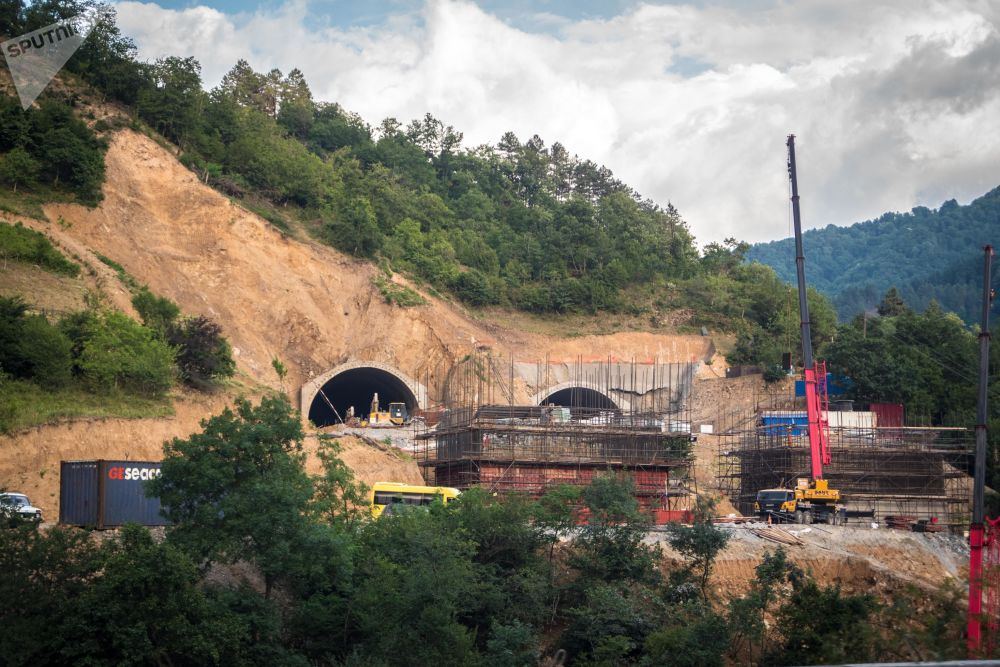 На Рикотском перевале началось строительство самого длинного тоннеля в Грузии