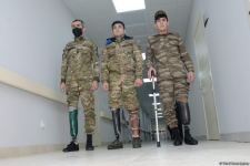 Еще трое раненых участников Отечественной войны Азербайджана обеспечены высокотехнологичными протезами (ФОТО)