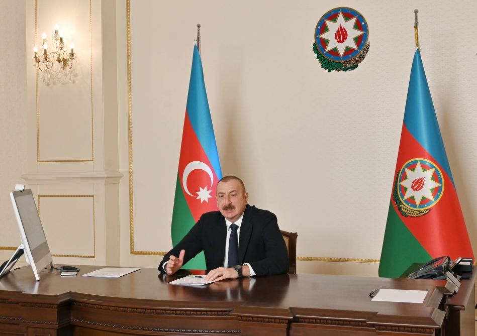 Президент Ильхам Алиев принял в видеоформате главу и учредителя Фонда этнического взаимопонимания США (ФОТО/ВИДЕО)