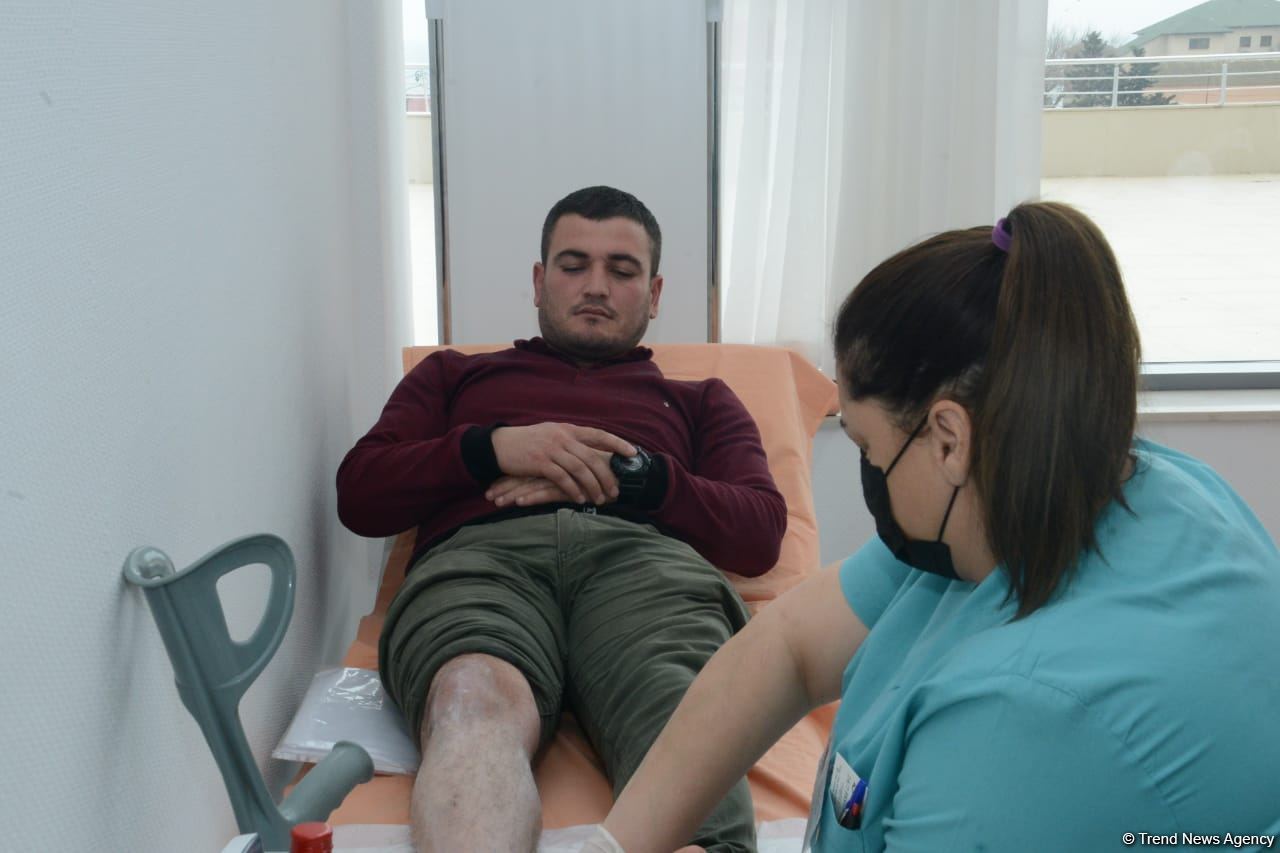 Продолжается работа по восстановлению здоровья раненых участников Отечественной войны  Азербайджана (ФОТО/ВИДЕО)
