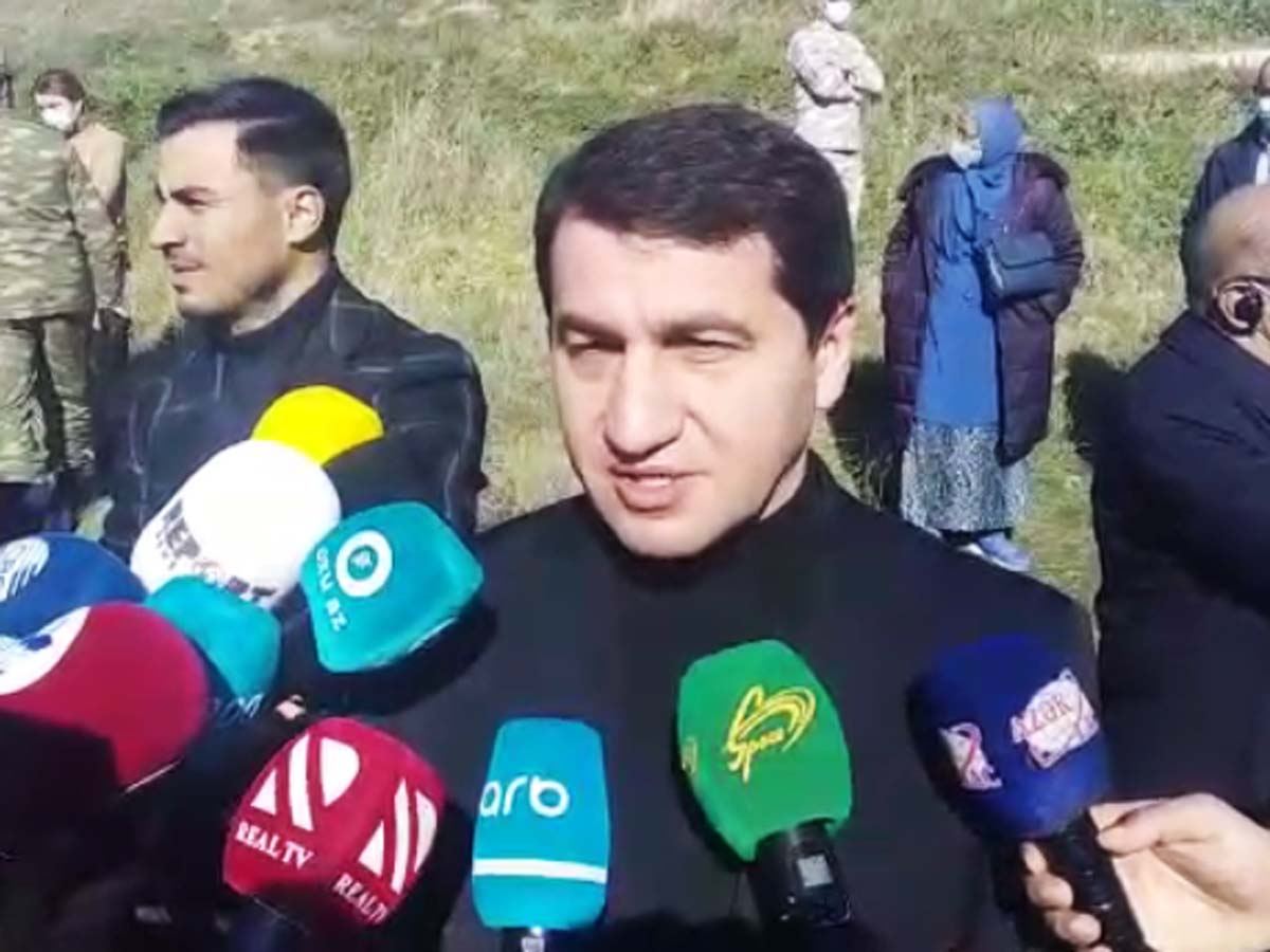 Armenians destroyed Azerbaijani territories during occupation, says aide to president - Trend TV from Khudafarin (VIDEO)