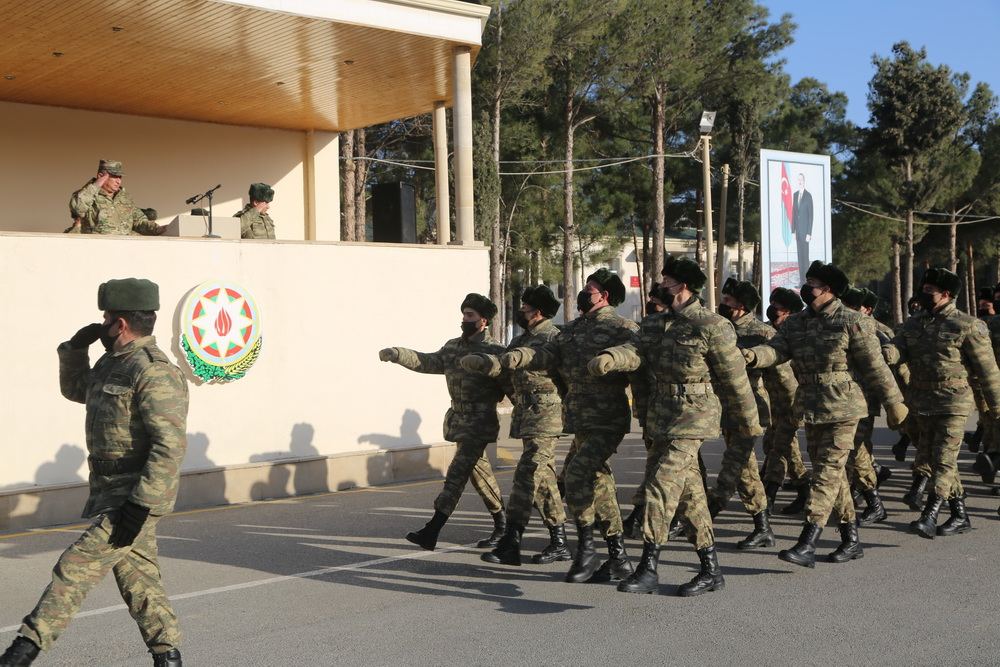 Azərbaycan Ordusunda andiçmə mərasimləri keçirilib (FOTO)