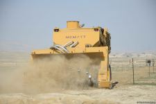 Azerbaijan carries out mine clearance using Turkish-made equipment (PHOTO/VIDEO)