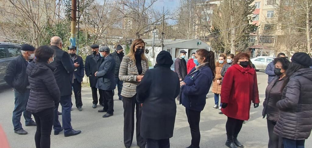 Könül Nurullayeva Nizami rayonunda seçiciləri ilə görüşləri davam etdirir (FOTO)