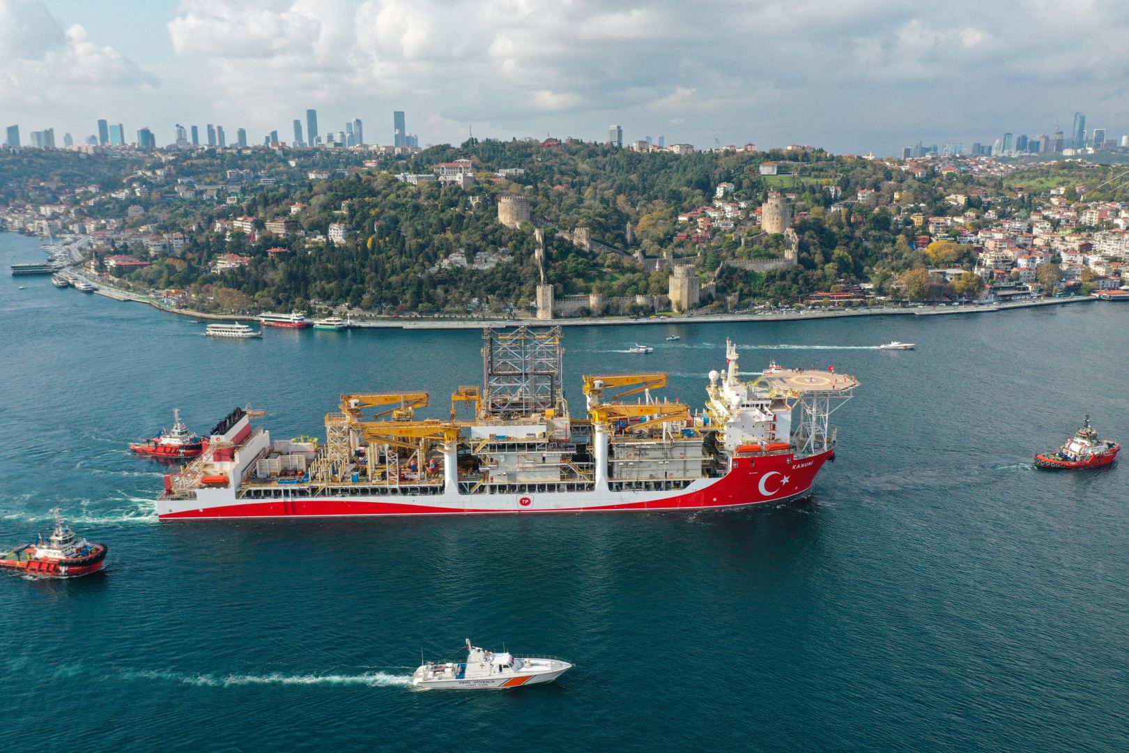 Турецкое буровое судно "Abdülhamid Han" 9 августа выйдет в море