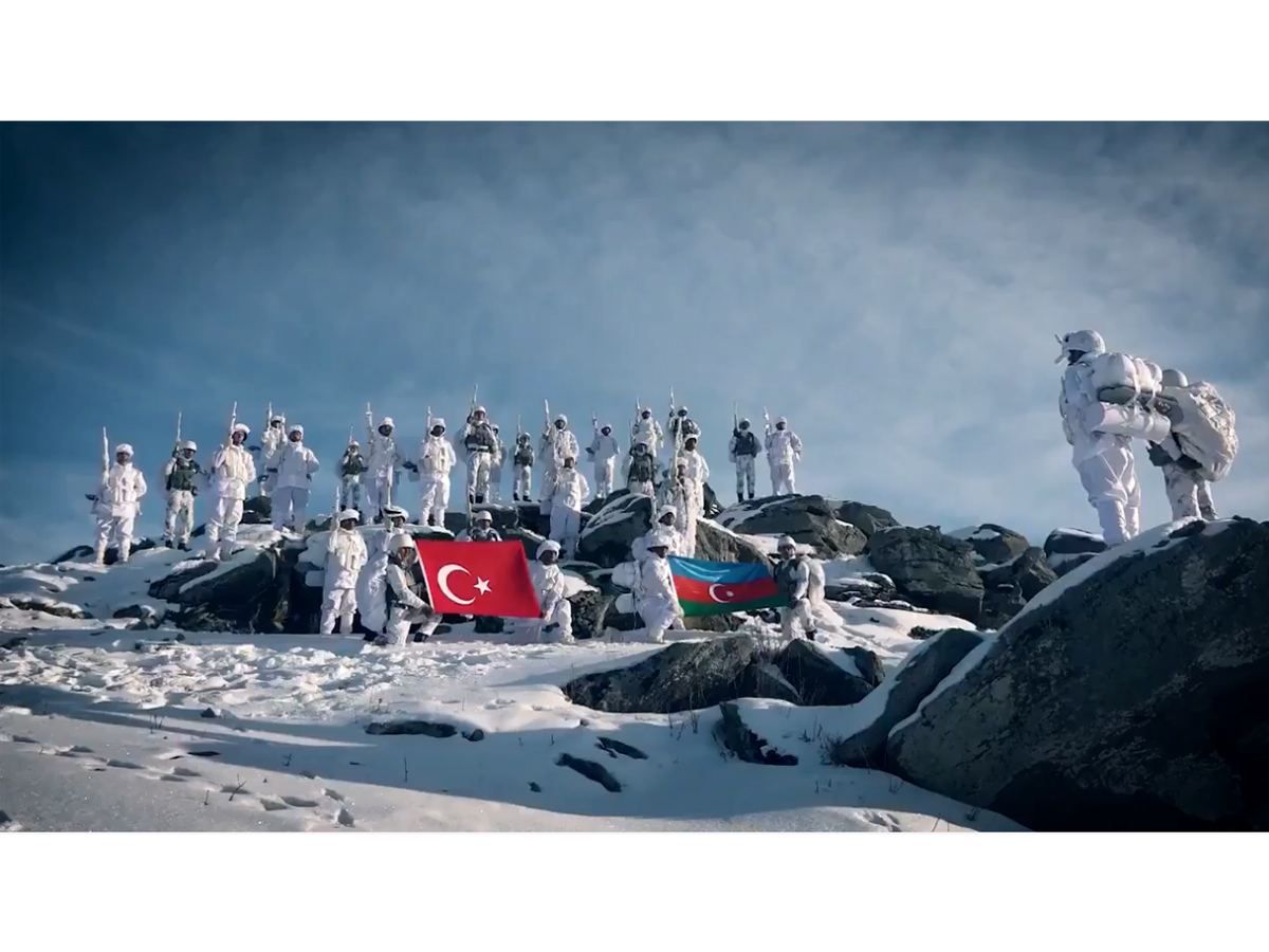 Минобороны Турции  распространило видеокадры с совместных учений "Зима-2021" (ВИДЕО)