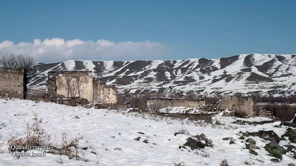 Qubadlı rayonunun Qaralar kəndi (FOTO/VİDEO)