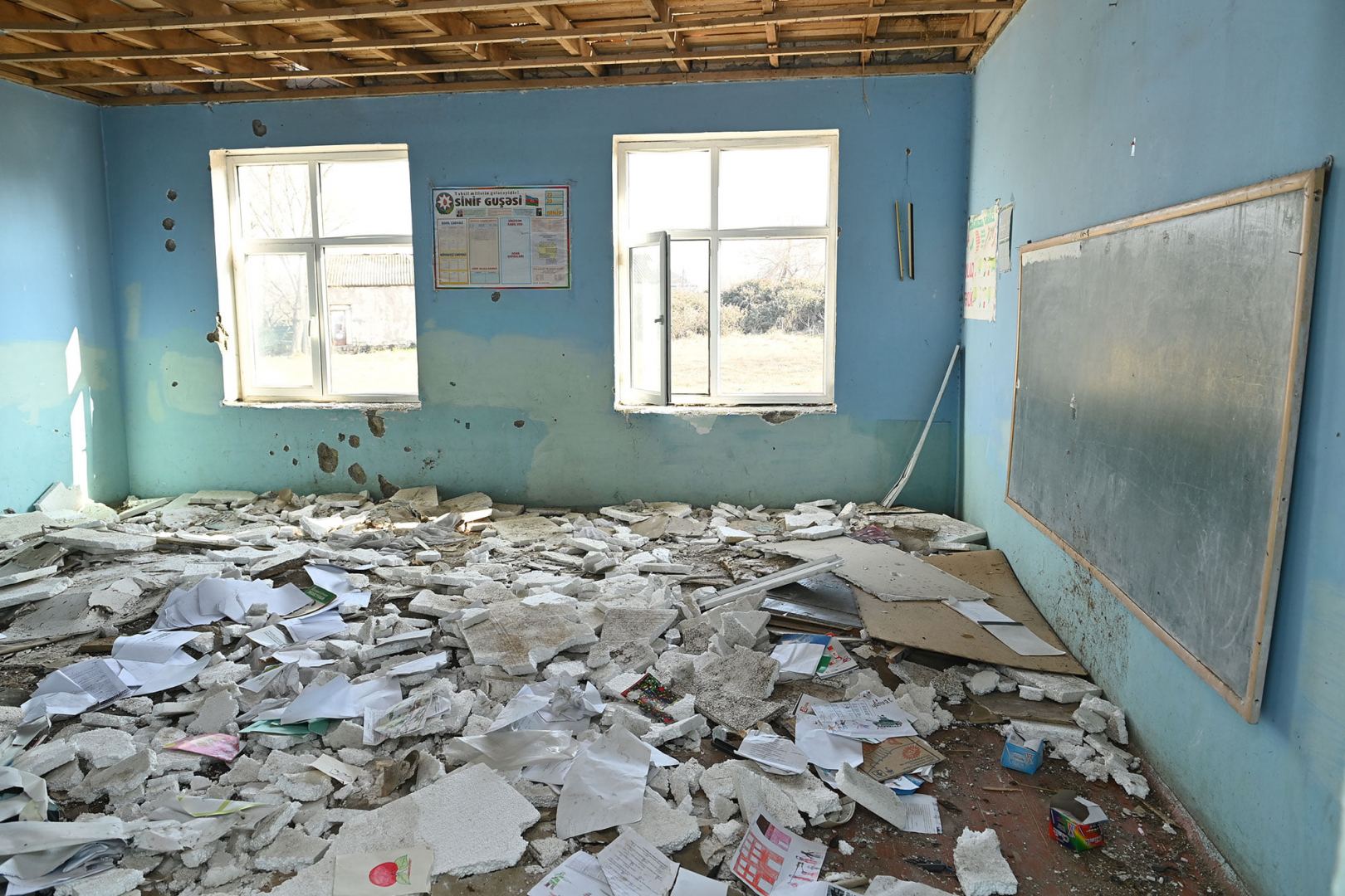 Representatives of UNICEF and ICRC visit destroyed places in Azerbaijan’s Ganja and Tartar (PHOTO)