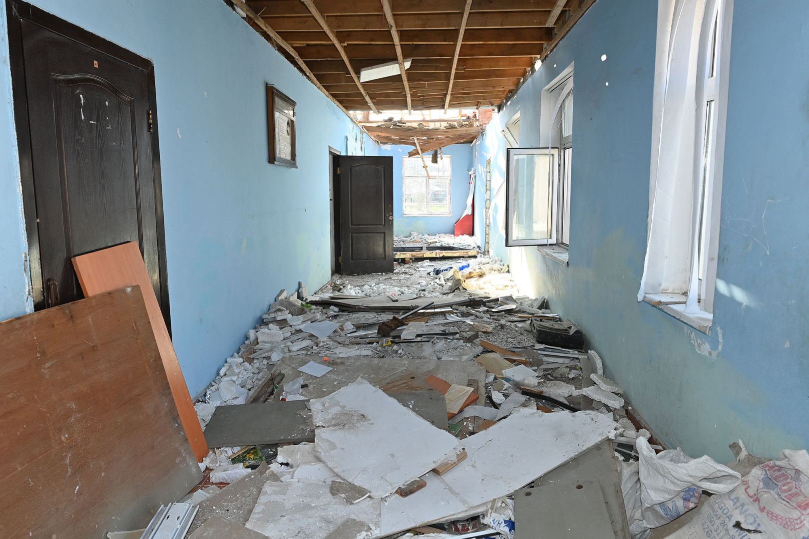 Representatives of UNICEF and ICRC visit destroyed places in Azerbaijan’s Ganja and Tartar (PHOTO)
