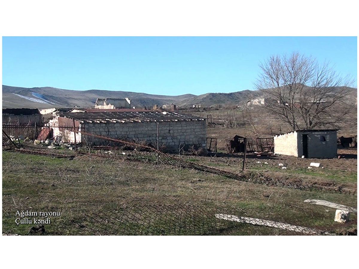 Ağdam rayonunun Çullu kəndi (FOTO/VİDEO)
