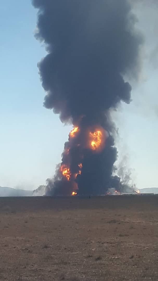 Explosion at Iran-Afghanistan border customs (PHOTO/VIDEO)