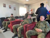 Группа российских и азербайджанских журналистов побывала в Турецко-российском совместном мониторинговом центре в Агдаме - репортаж Trend TV