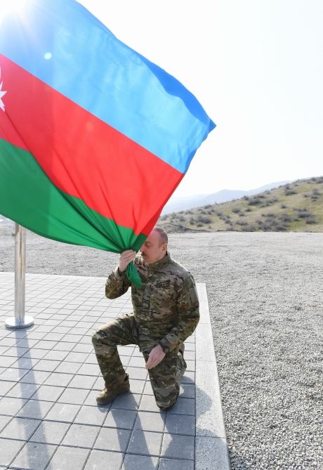Azerbaijani president, first lady visit Fuzuli, Zangilan, Lachin and Jabrayil districts (PHOTO)