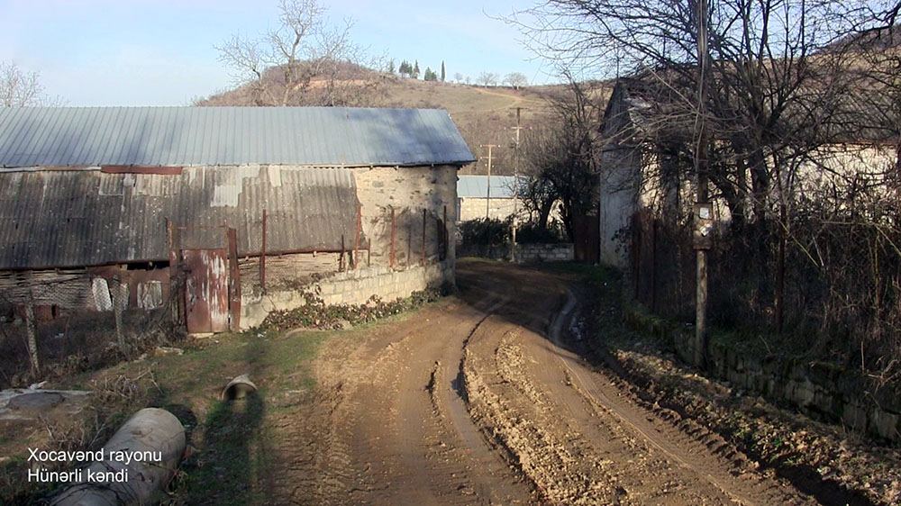Xocavənd rayonunun Hünərli kəndi (FOTO/VİDEO)