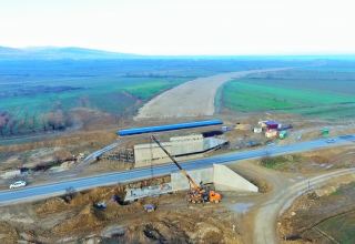 Завершены строительные работы первого участка платной автомагистрали Баку – граница с Россией