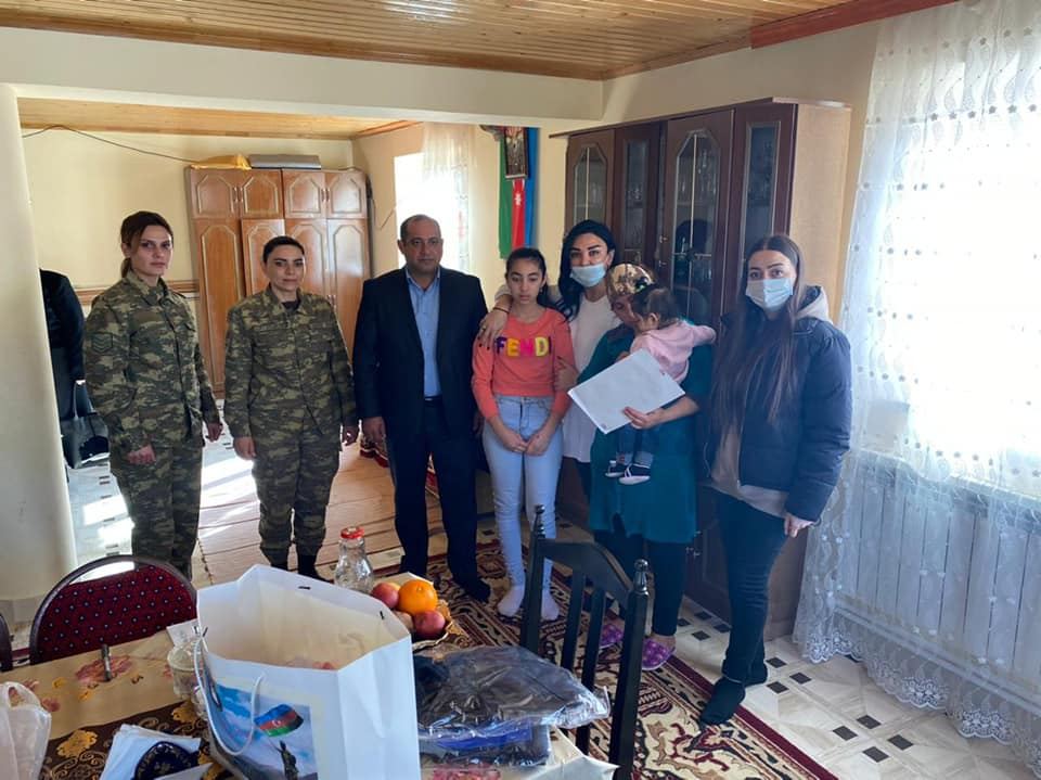 По инициативе депутата Арзу Нагиева прошли встречи с семьями шехидов и ветеранами войны в Гедабее и Товузе (ФОТО)