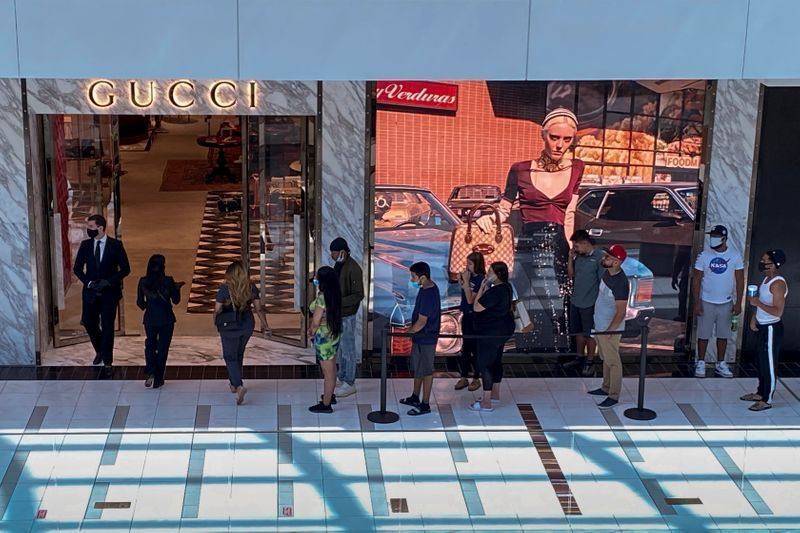 Sales at Kering's Gucci luxury brand fall on COVID-19 hit