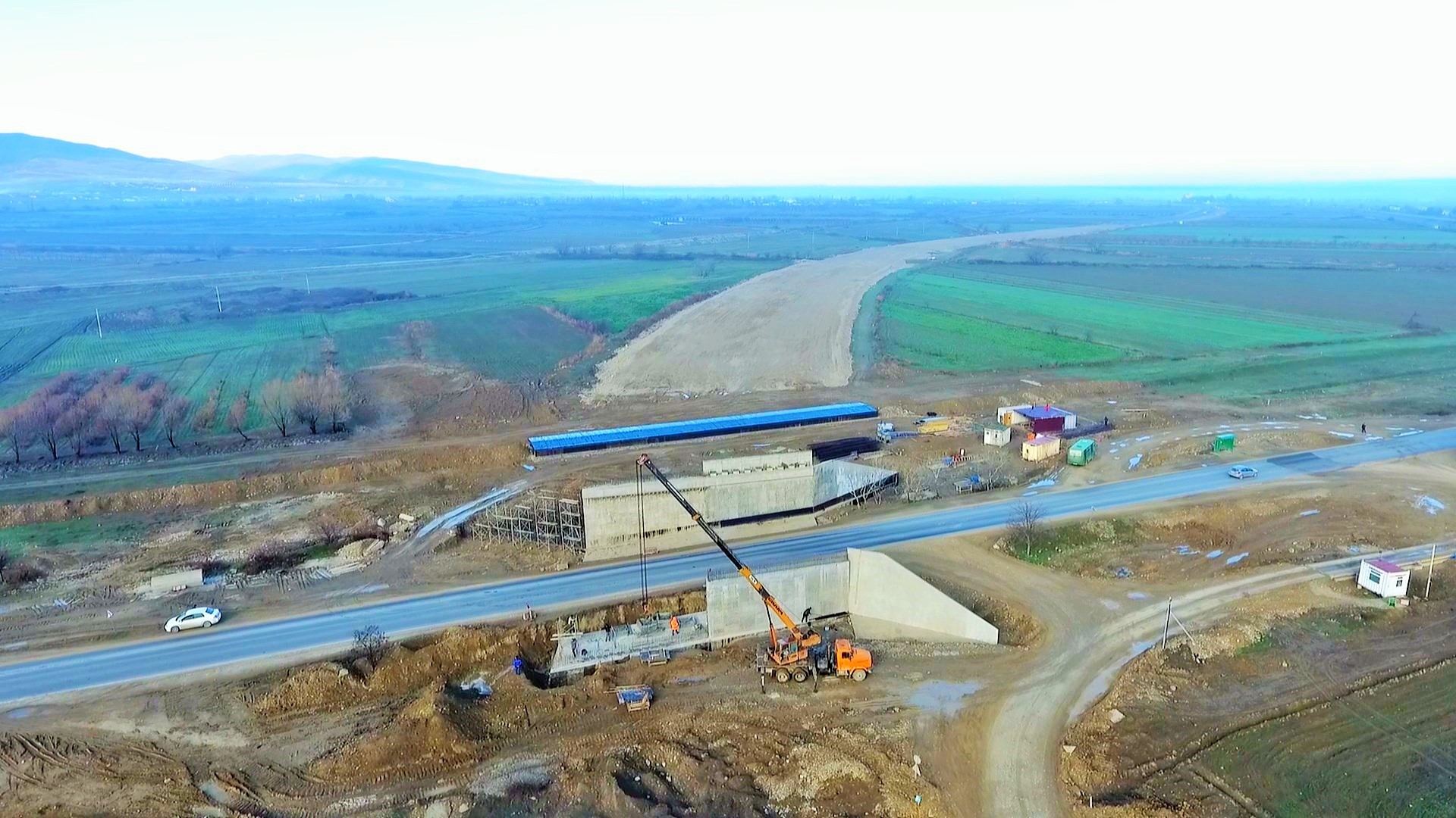 Завершены строительные работы первого участка платной автомагистрали Баку – граница с Россией